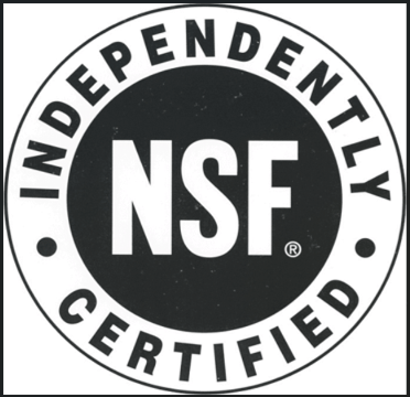 independently certificate nsf