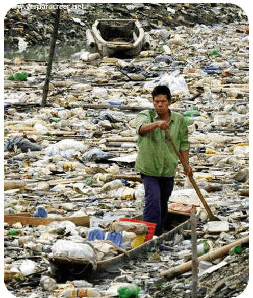 EL RIO MÁS  CONTAMINADO  Es el rio Citarum, al oeste de la isla de Java en Indonesia.